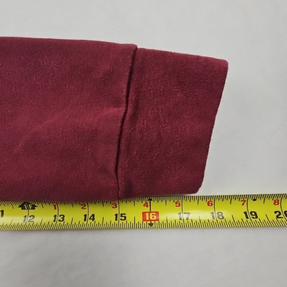 Old Navy  Basic Hoodie Boys/Girls Burgundy Size XXL (18) Full Zip Hoodie‎ Casual